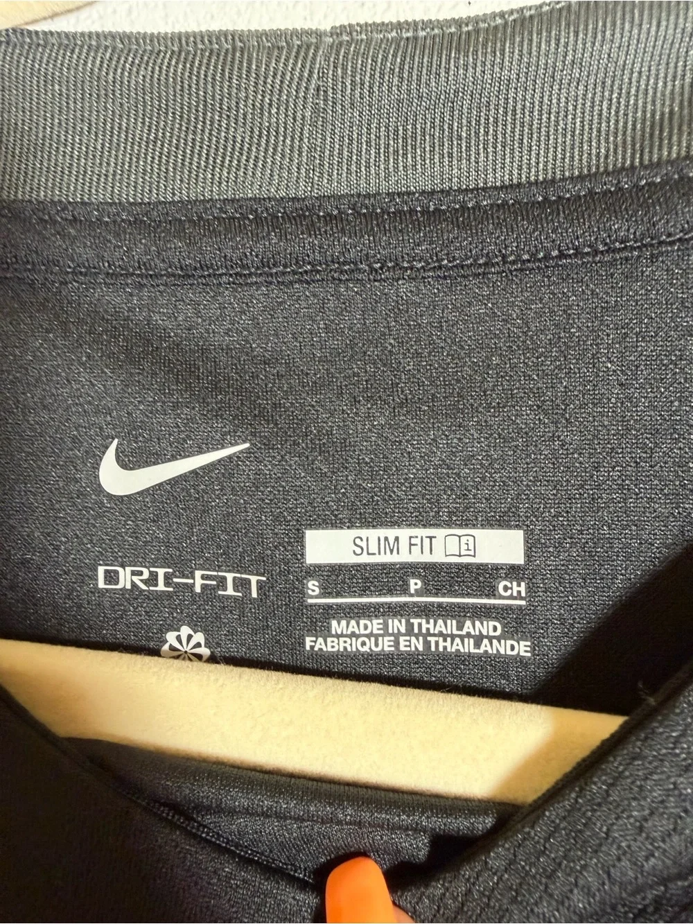 Nike Black Dri-FIT Slim Fit Athletic Tee Short Sleeve NWT